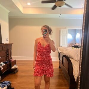 Alexia Admor Red Floral Dress